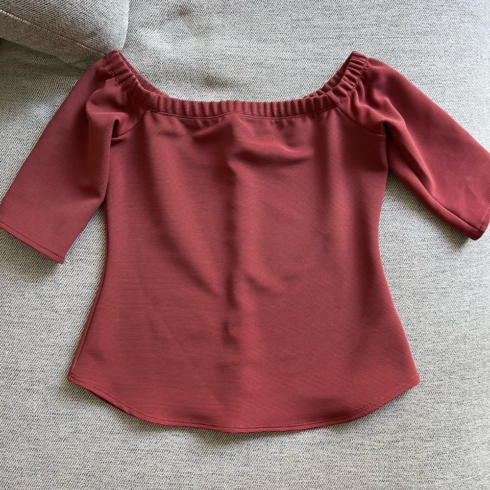 Leith off shoulder top